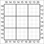 Судоку-рама 9х9 #55