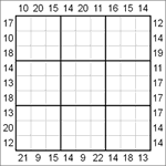 Судоку-рама 9х9 #56