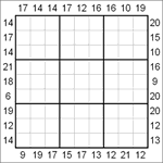 Судоку-рама 9х9 #57