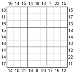 Судоку-рама 9х9 #60