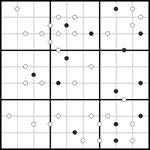 Судоку-точки 9х9 #2