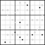 Судоку-точки 9х9 #5