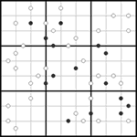 Судоку-точки 9х9 #13