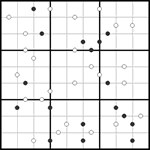Судоку-точки 9х9 #15