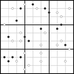 Судоку-точки 9х9 #18