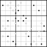 Судоку-точки 9х9 #19