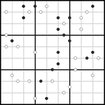 Судоку-точки 9х9 #20