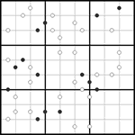 Судоку-точки 9х9 #22