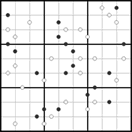 Судоку-точки 9х9 #23
