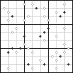 Судоку-точки 9х9 #25