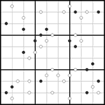 Судоку-точки 9х9 #27