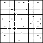 Судоку-точки 9х9 #28