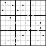 Судоку-точки 9х9 #32