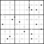 Судоку-точки 9х9 #33