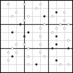 Судоку-точки 9х9 #34