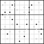 Судоку-точки 9х9 #36