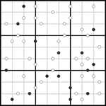 Судоку-точки 9х9 #38