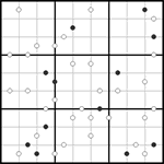 Судоку-точки 9х9 #39
