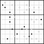 Судоку-точки 9х9 #40