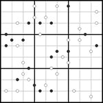 Судоку-точки 9х9 #43