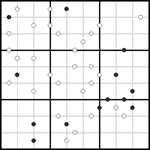 Судоку-точки 9х9 #45