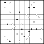 Судоку-точки 9х9 #50