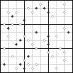 Судоку-точки 9х9 #51