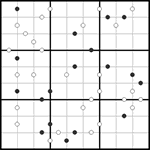 Судоку-точки 9х9 #52