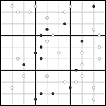 Судоку-точки 9х9 #53