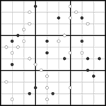 Судоку-точки 9х9 #54