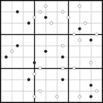 Судоку-точки 9х9 #56