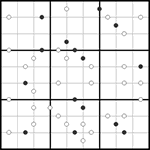 Судоку-точки 9х9 #60