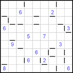 “Соседи” 9х9 #11 очень трудный