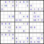 Судоку 12х12 #2 средний Судоку 12х12 #2 средний