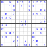 Судоку 12х12 #1 трудный Судоку 12х12 #1 трудный