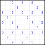 Судоку 9х9 #84 очень трудный Судоку 9х9 #84 очень трудный