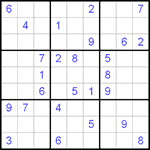 Судоку 9х9 #93 очень трудный Судоку 9х9 #93 очень трудный