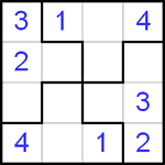Судоку-пазл 4х4 #1