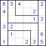 Судоку-пазл 6х6 #3 средний