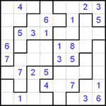 Судоку-пазл 8х8 #10 средний