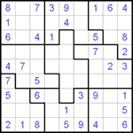 Судоку-пазл 9х9 #31 легкий