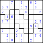 Судоку-пазл 9х9 #9 средний