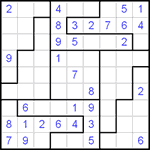 Судоку-пазл 9х9 #16 средний