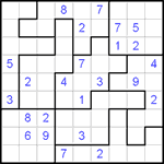 Судоку-пазл 9х9 #42 очень трудный