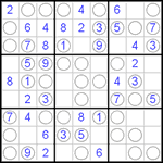 Судоку “Чет-нечет” 9х9 #7 легкий