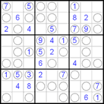 Судоку “Чет-нечет” 9х9 #8 легкий