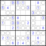 Судоку “Чет-нечет” 9х9 #4 средний