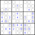 Судоку “Чет-нечет” 9х9 #9 средний