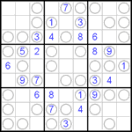 Судоку “Чет-нечет” 9х9 #15 средний