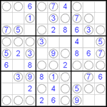 Судоку “Чет-нечет” 9х9 #17 средний